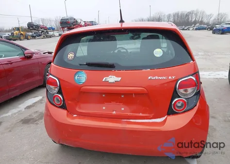 2012 Chevrolet Sonic 2Lt z USA, uszkodzony, nr VIN 1G1JC6SH7C4114309